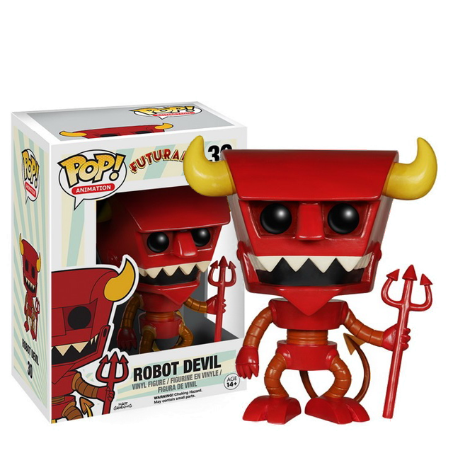 Funko POP! The Simpsons a Futurama Robot Devil Blindbox.cz
