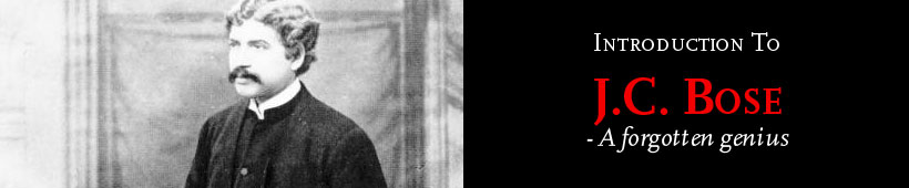 Blinded By Science Chapter 7 J.C. Bose