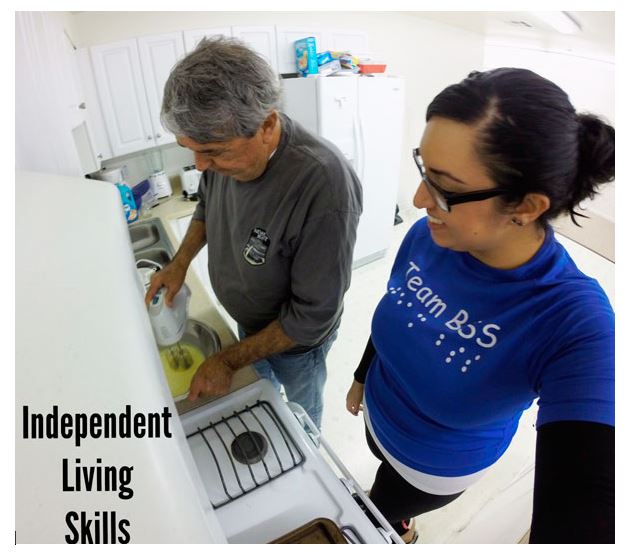 Independent Living Skills, specialized training, to function independently