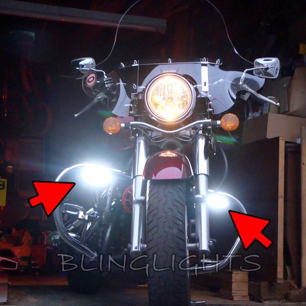 Kawasaki Vulcan 800 VN800 Xenon Driving Lights Fog Lamps Drivinglights