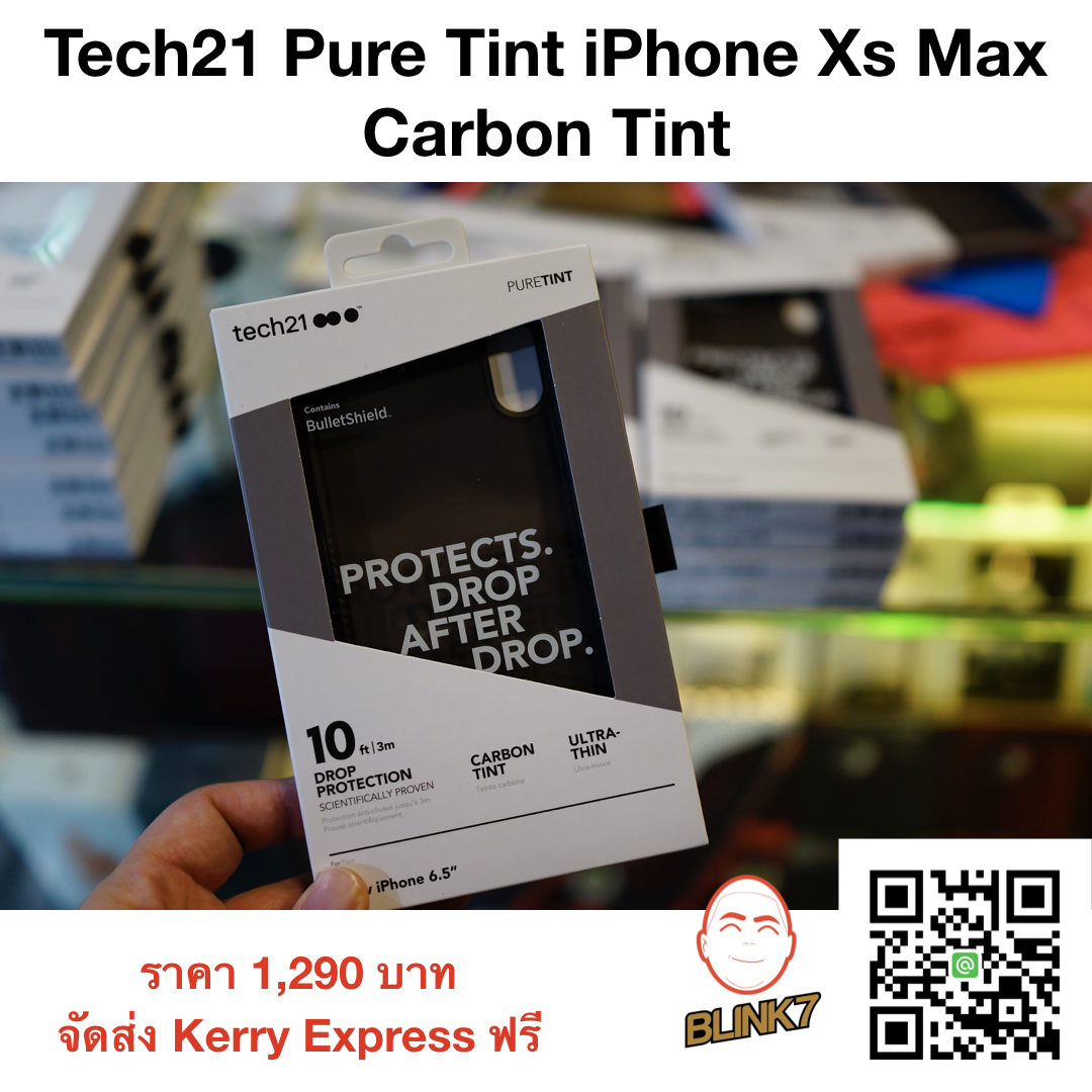 Tech21 Pure Tint iPhone Xs Max.001 BLINK7