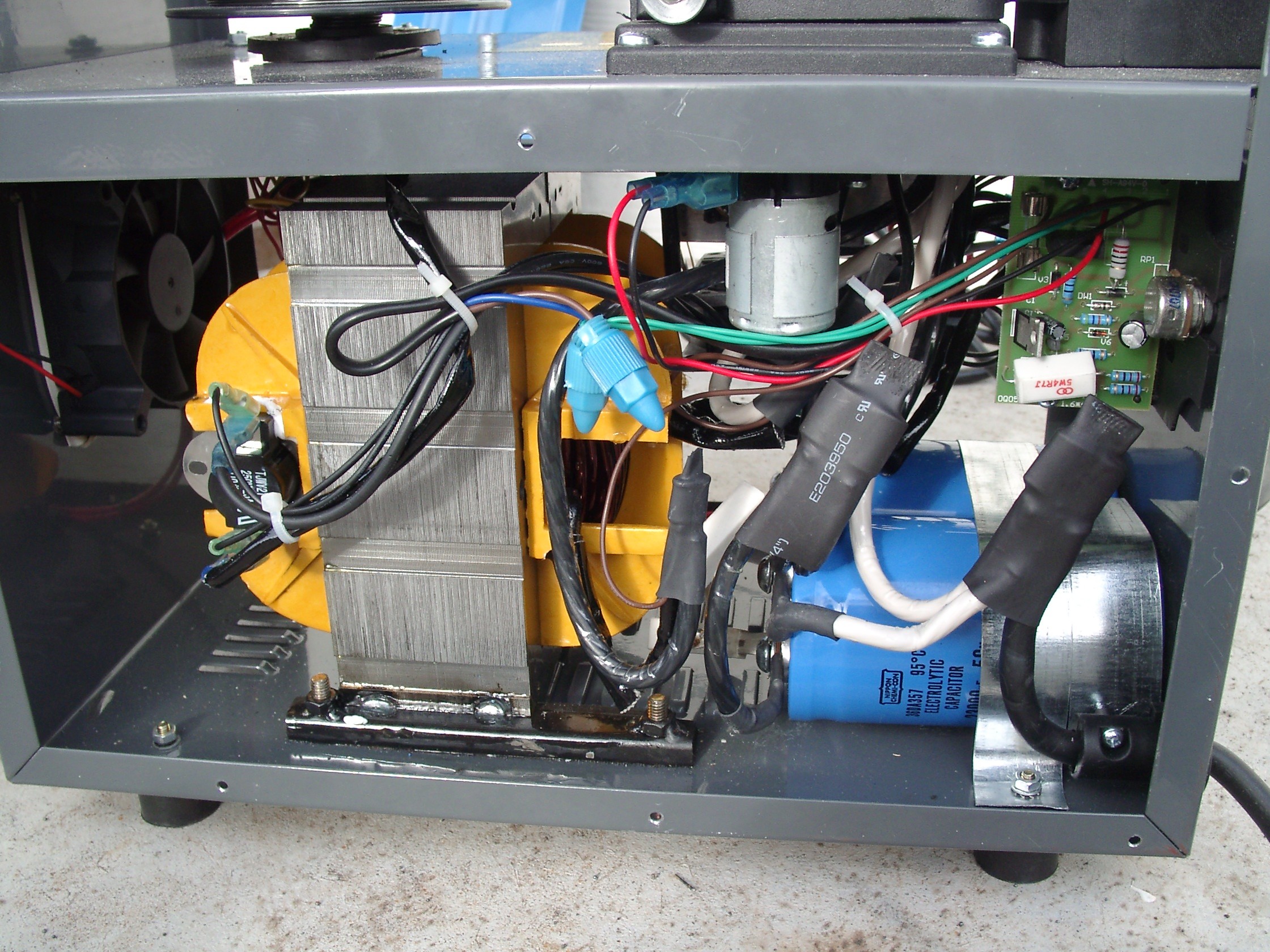 Converting a welder from AC to DC