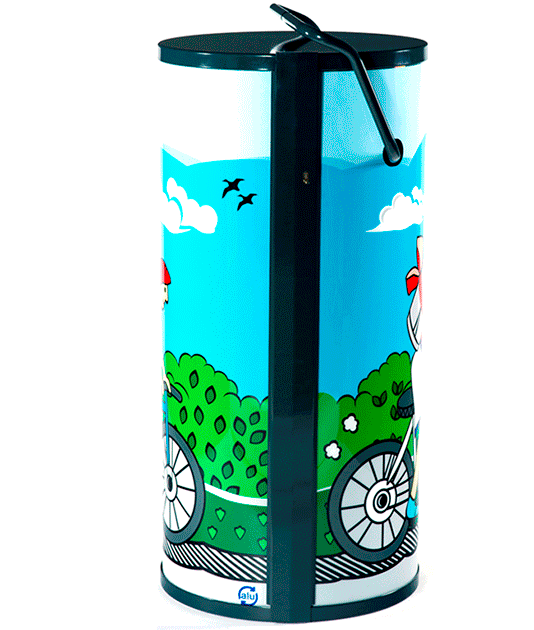 Can Crusher Container Blipvert Recologics