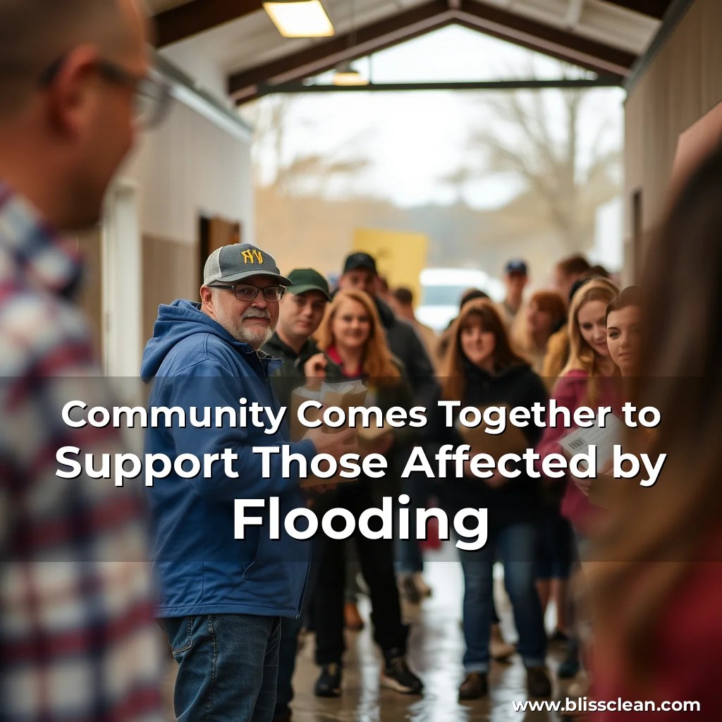 Community Comes Together to Support Those Affected by Flooding BlissClean
