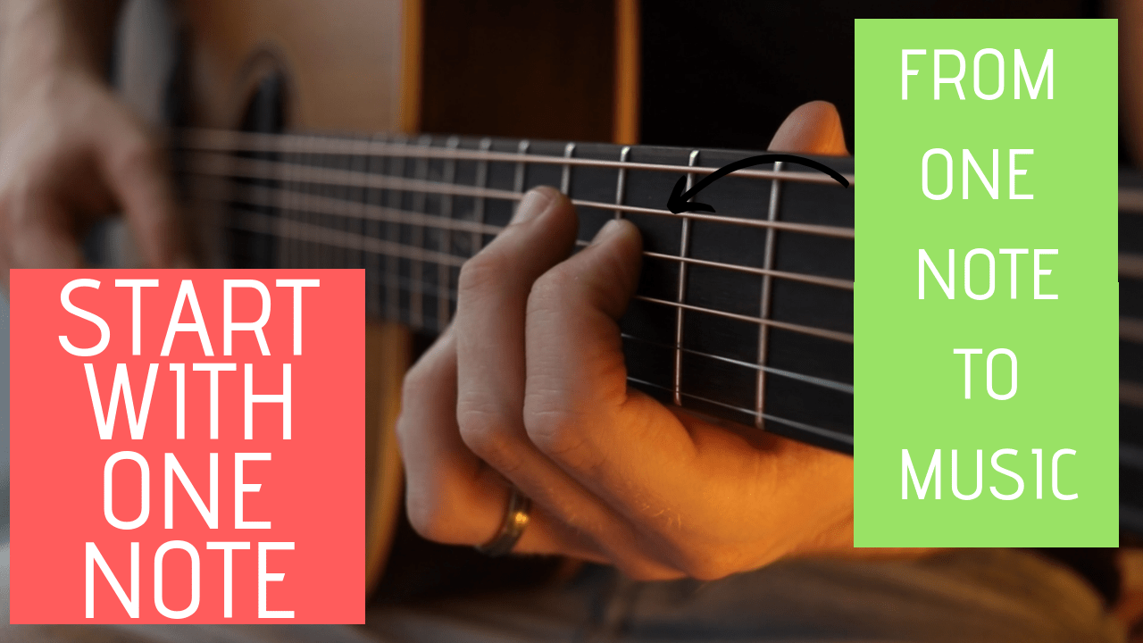 We All Start With Just One Note … FINGERSTYLE GUITAR LESSONS
