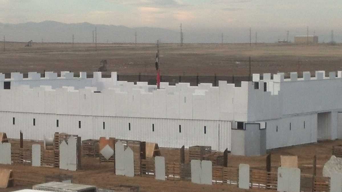 Blitz Paintball Staging Area