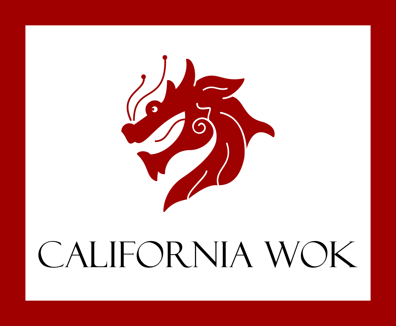 California Wok Menu
