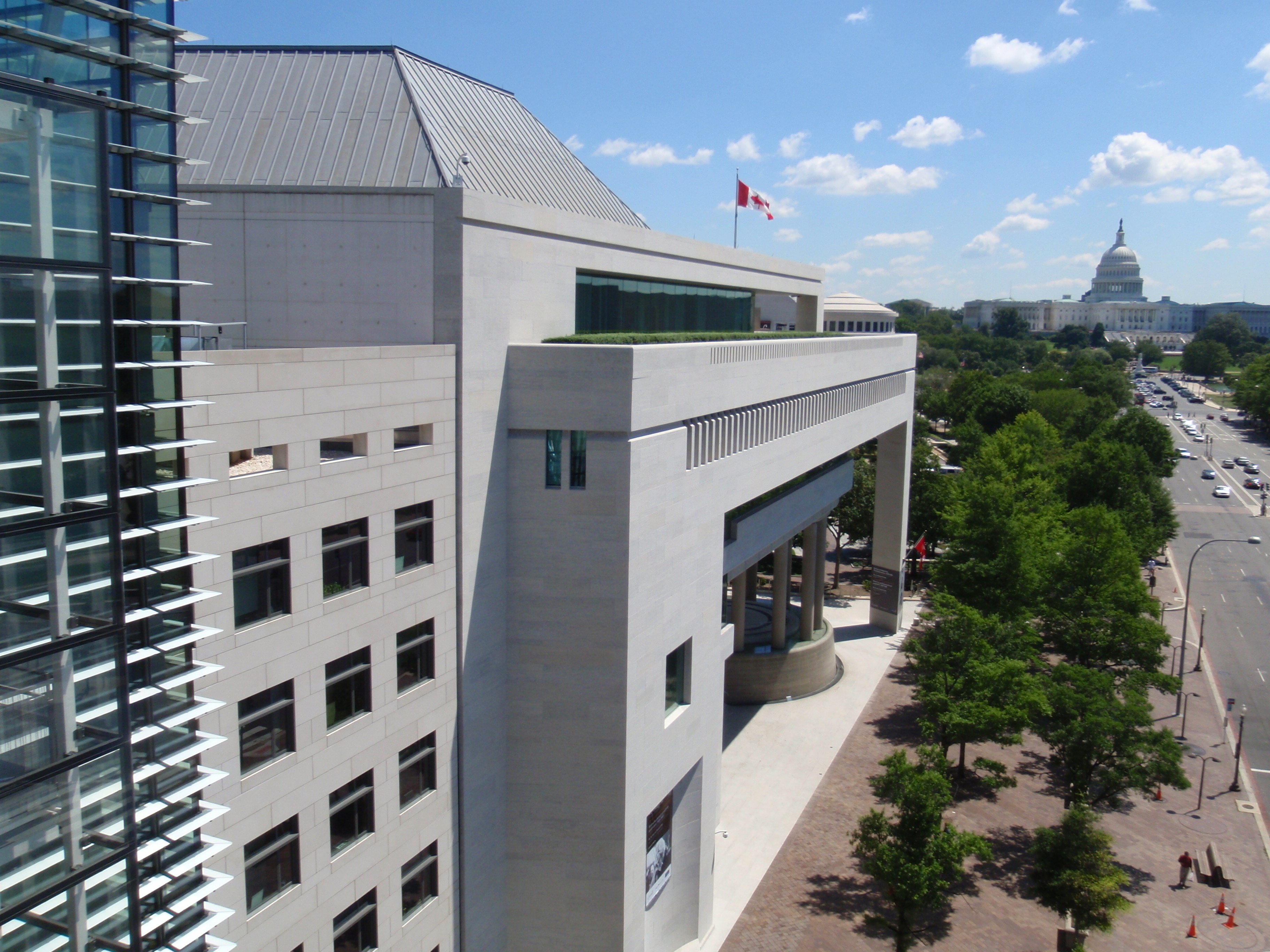 Canadian embassy and US Capitol Ben Littauer / Kathy Kerby Our