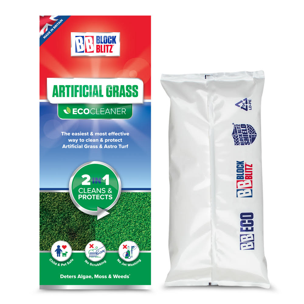 Eco Cleaner Block Blitz Keep artificial turf free from moss and weeds