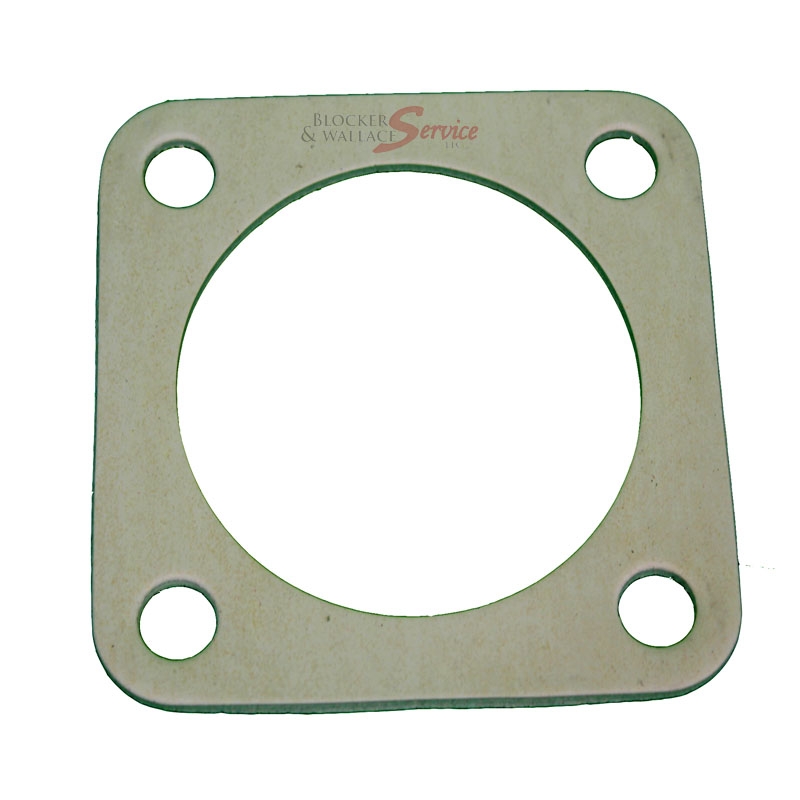 Square Flange TTMA Three Inch Gasket Blocker & Wallace
