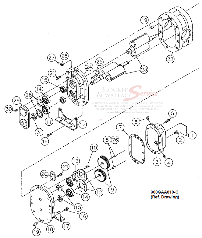 2MP Sutorbilt Blower Parts List Find Our Breakdown of Replacement