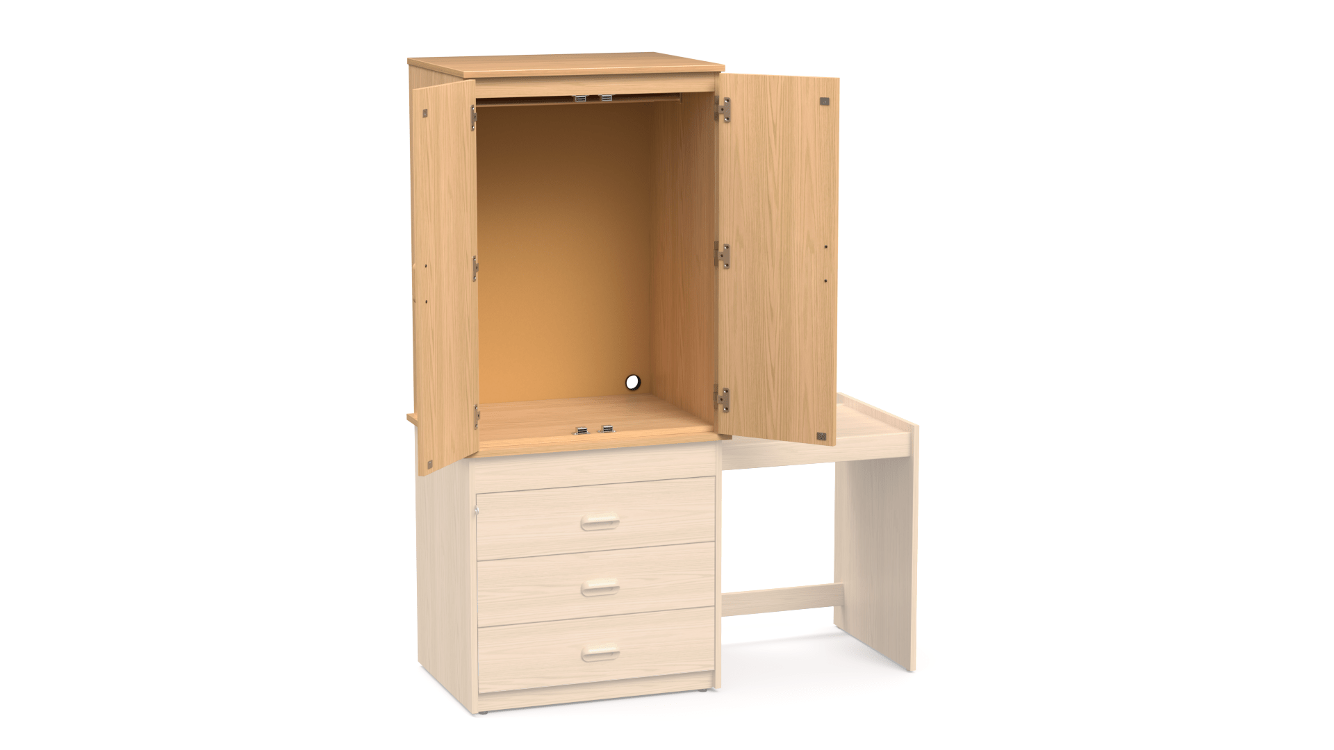 C9 Wardrobe Space Saver Upper Unit Blockhouse Contract Furniture