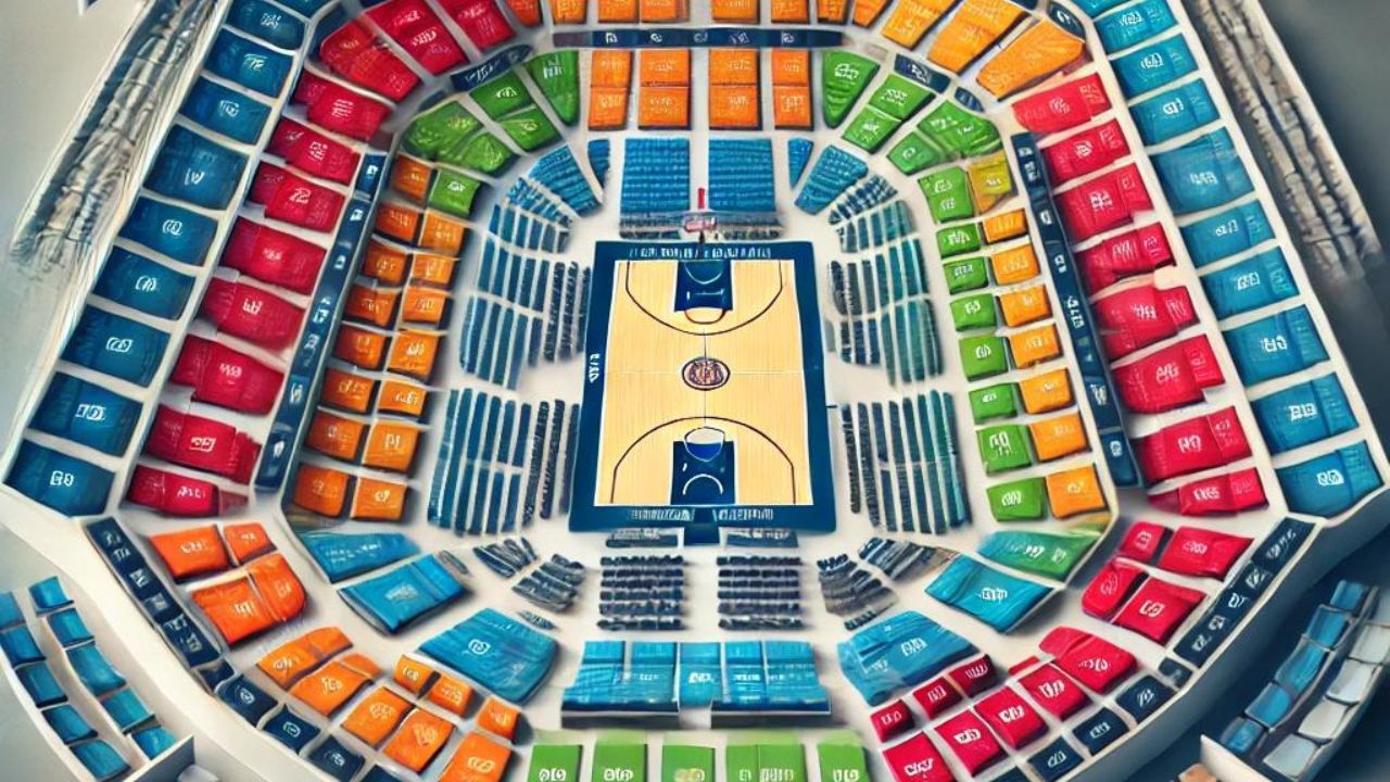 Rockets Seating Chart View