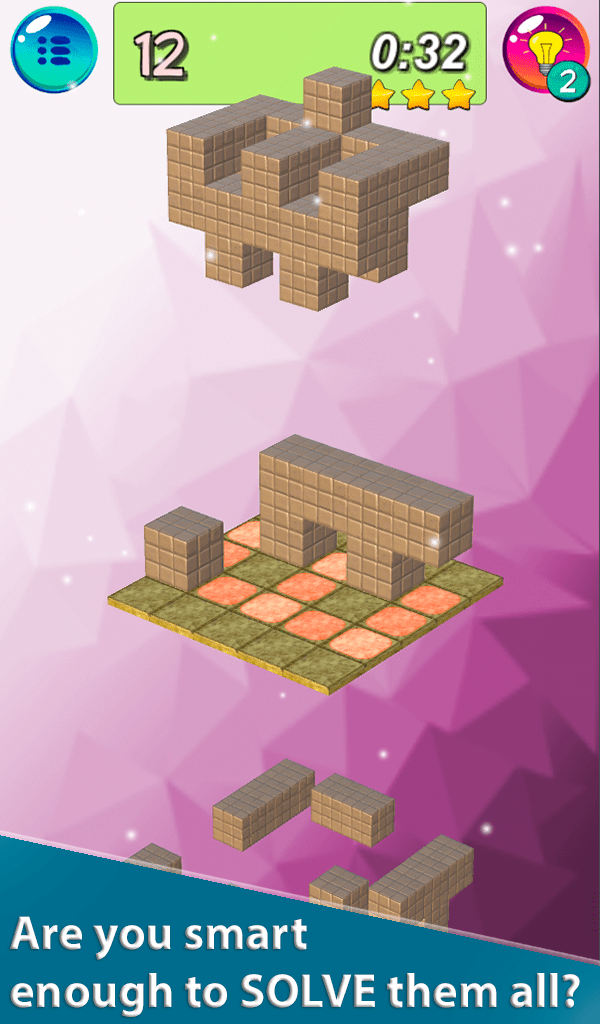 The Real 3D Puzzle Game. Puzzle App for Android and iOS