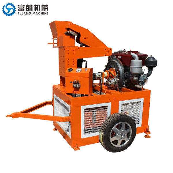 FL120 interlocking brick press machine
