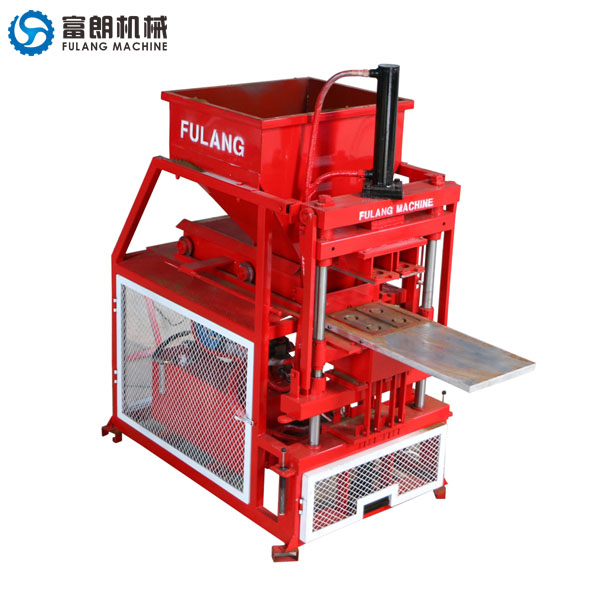 FL210 Automatic stationary compressed earth block machine