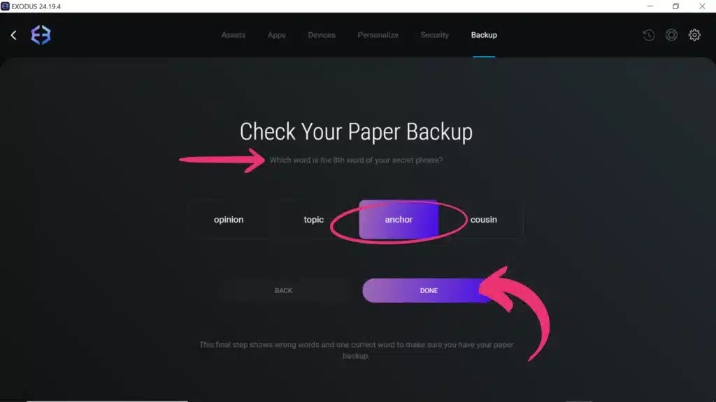 Import Exodus, Atomic and Trust wallets into Keplr to claim airdrops