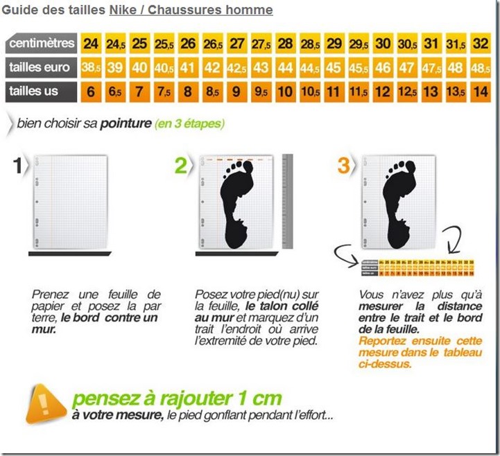 correspondance taille us chaussures nike,correspondance taille us