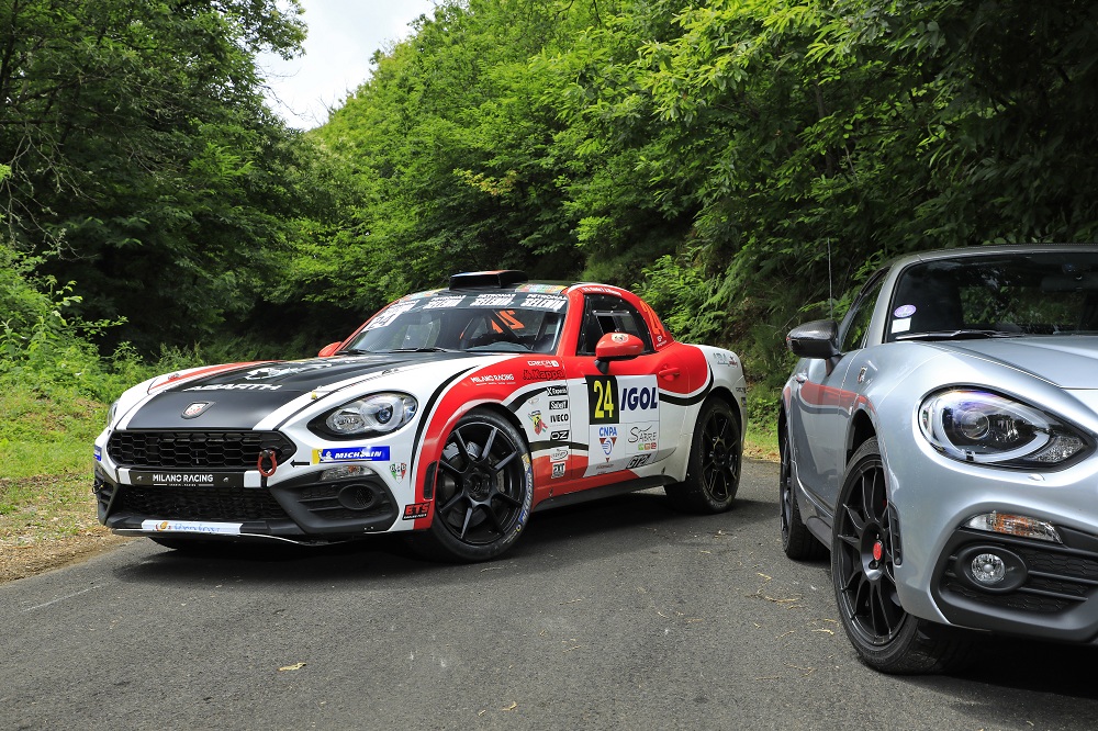 Le rallye du Var en Abarth 124 GT dernier essai avant l'arrêt du roadster