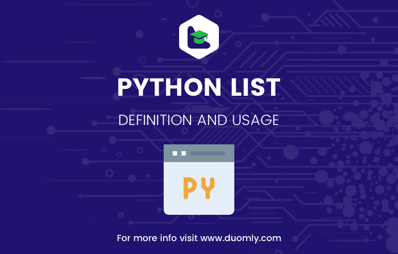 Python list definition and usage