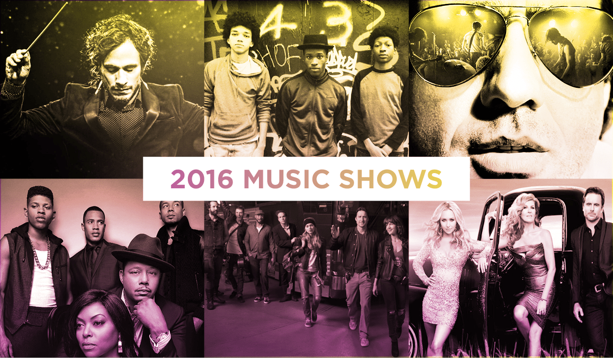 Watch these currently airing and television shows about music