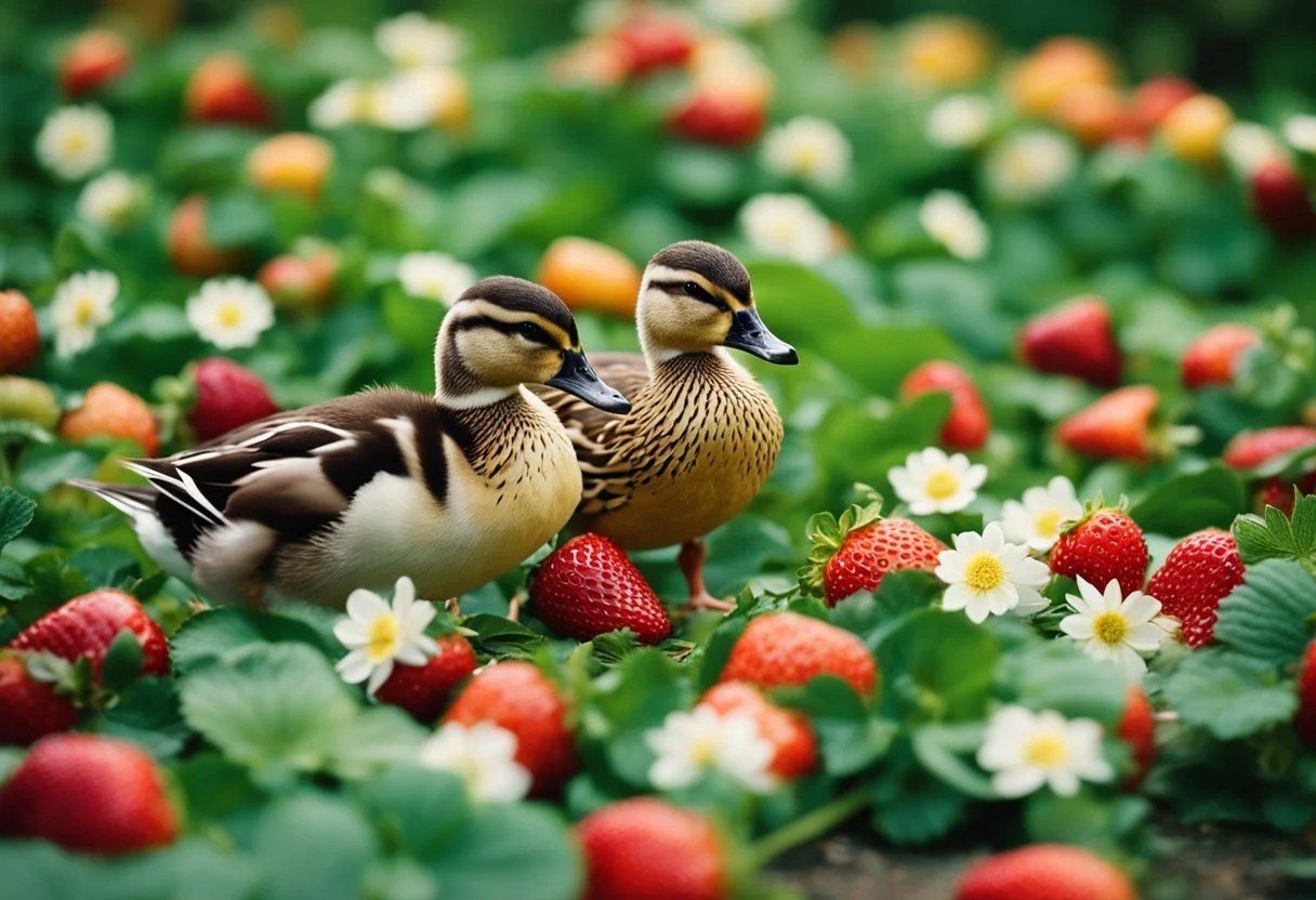Can Ducks Eat Strawberries A Comprehensive Guide