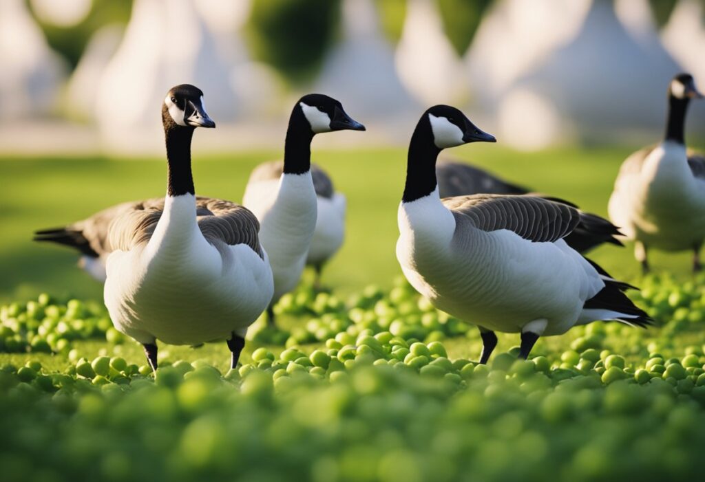 Can Geese Eat Peas? A Comprehensive Guide