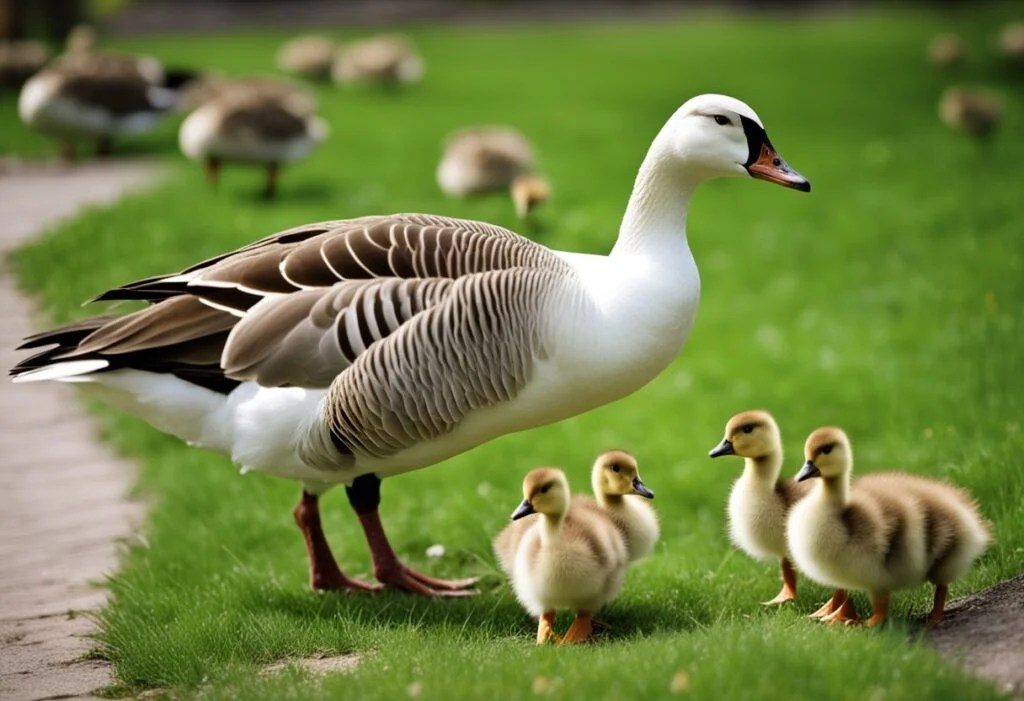 Can Adult Geese Eat Gosling Food? A Comprehensive Guide