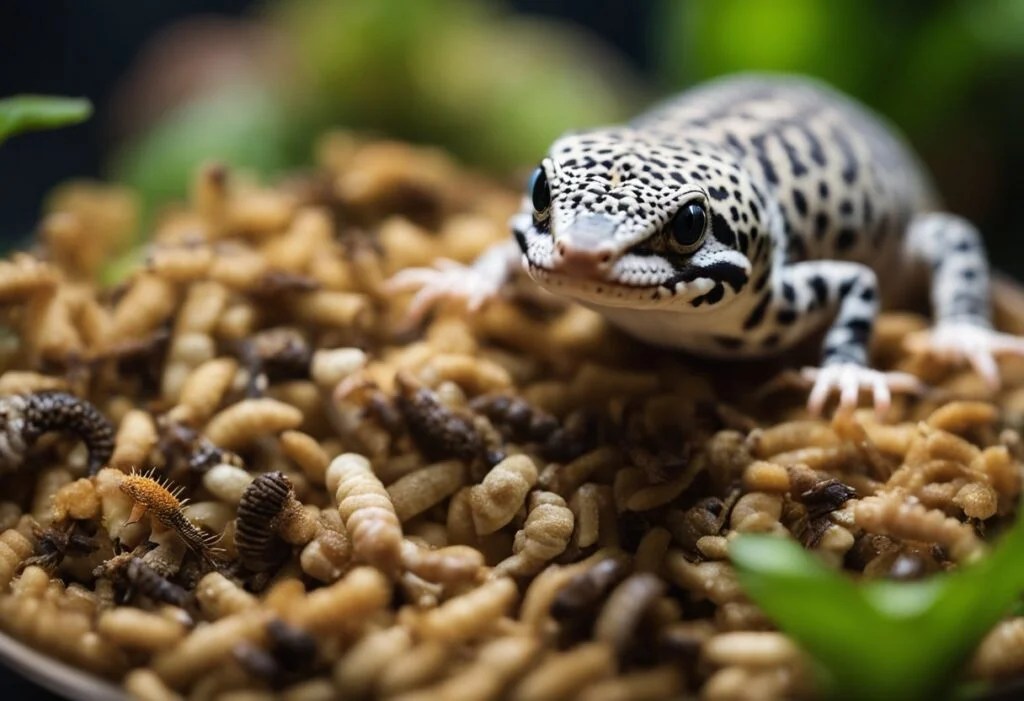 Can Leopard Geckos Eat Molted Mealworms?