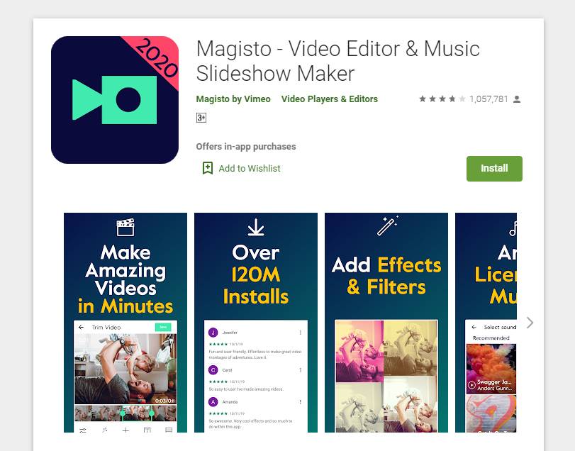Aplikasi Edit Photo Slideshow / Music Video Editor