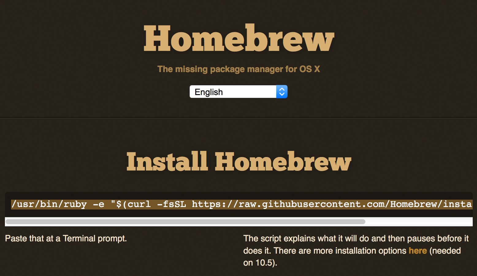 How To Install How To Install Homebrew