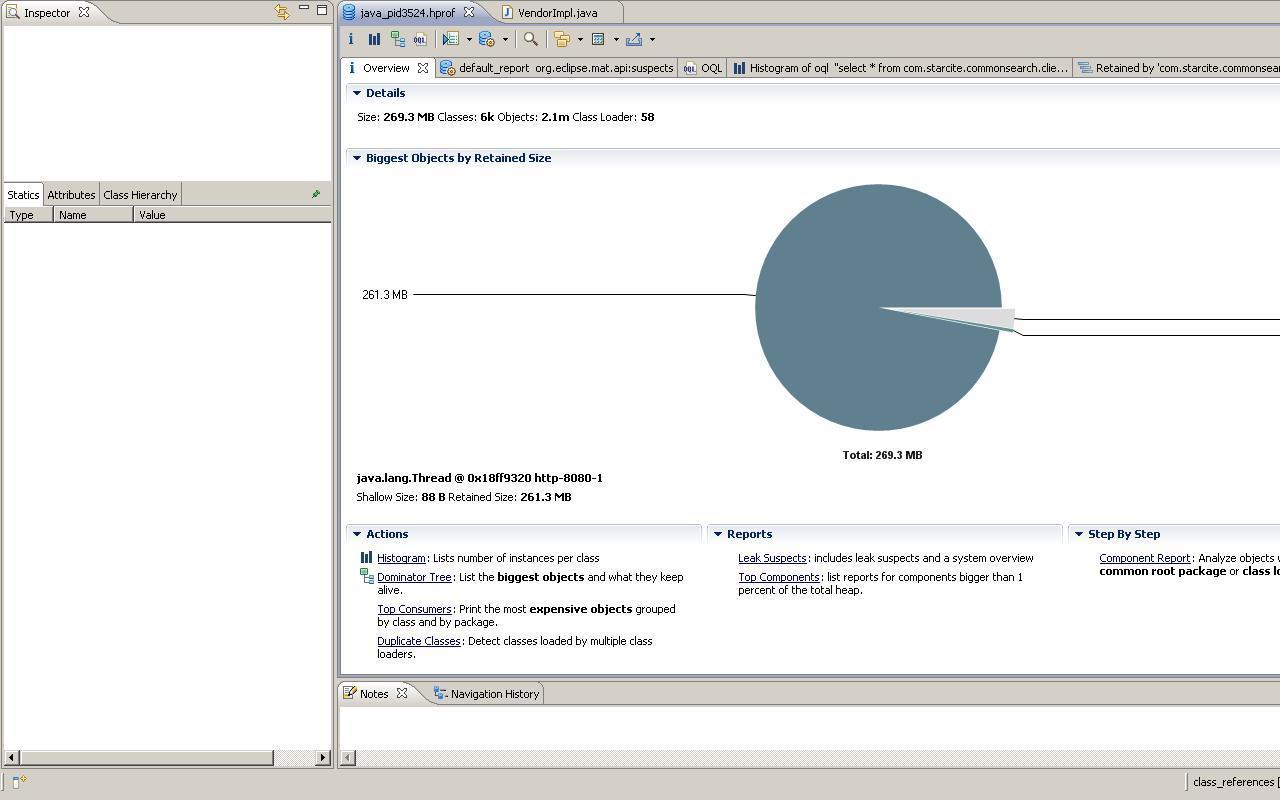 How to use Eclipse Memory Analyzer to analyze JVM Memeory Issue_abalyze