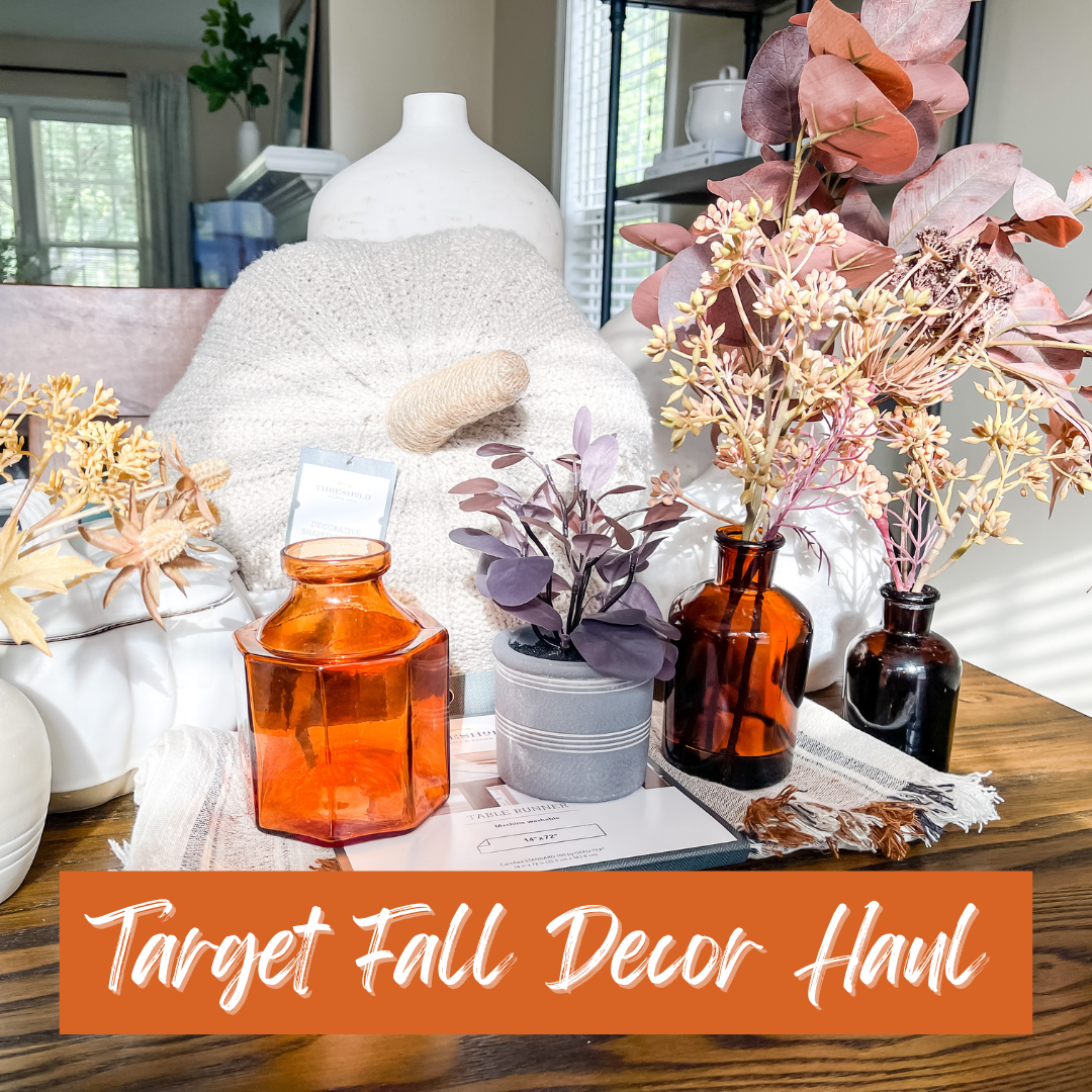 Target Fall Decor Haul Blogs by Aria
