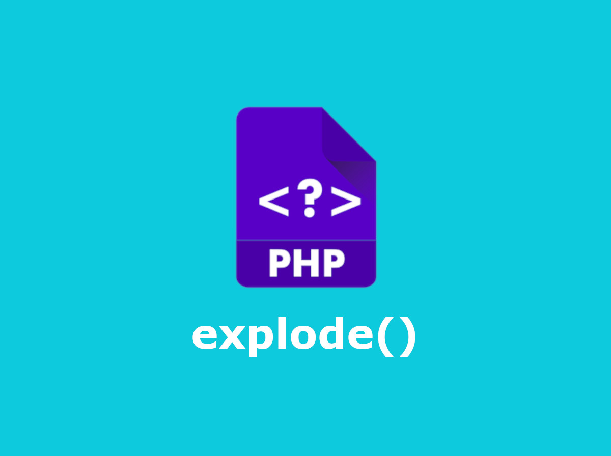 PHP Explode() Zeichenkette/String zerlegen