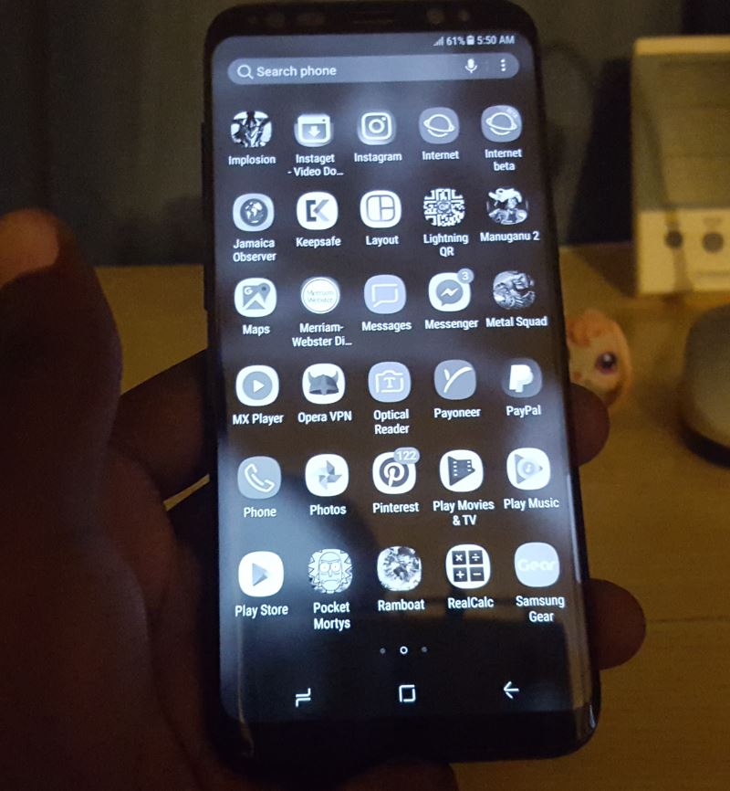Fix Black and White Screen problem Galaxy S8,S8 Plus and Note 8