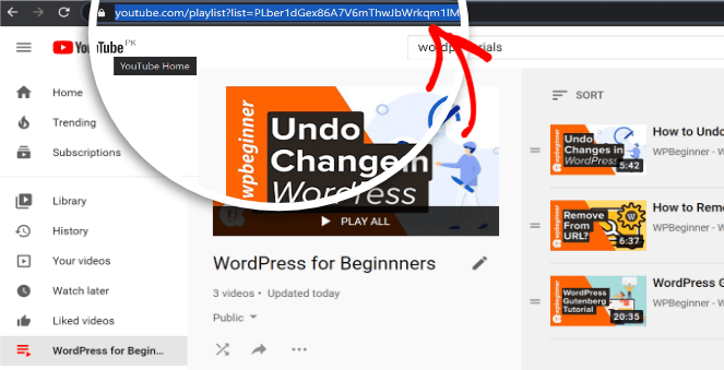 Perfect Player Playlist Url . How to Embed a YouTube Playlist on Your WordPress Blog