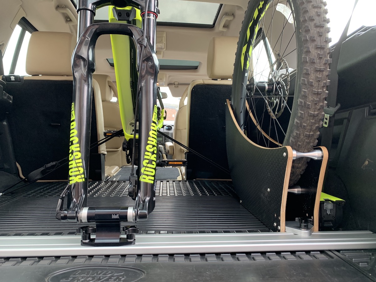 Free Standing 1200mm Fork Mount Rail Twin TSlot + 3Mtr Cargo Strap