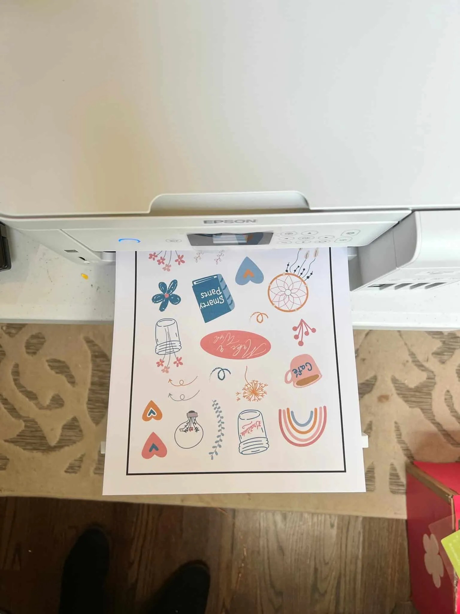 How to Print and Cut Stickers on Cricut • Blooming Creativity
