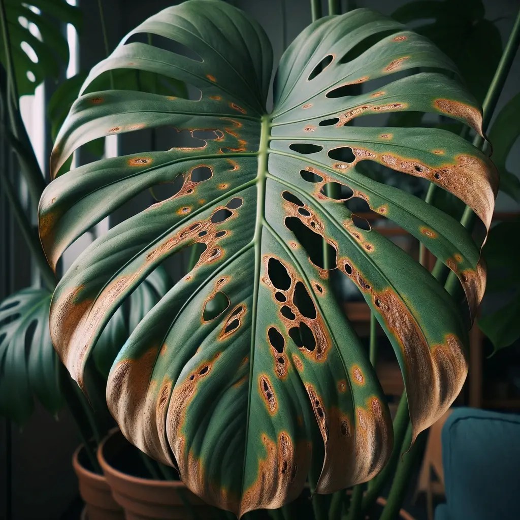 Why is Monstera turning brown? Blooming Expert