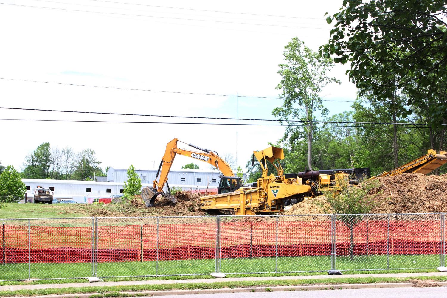 Softball field construction The Optimist