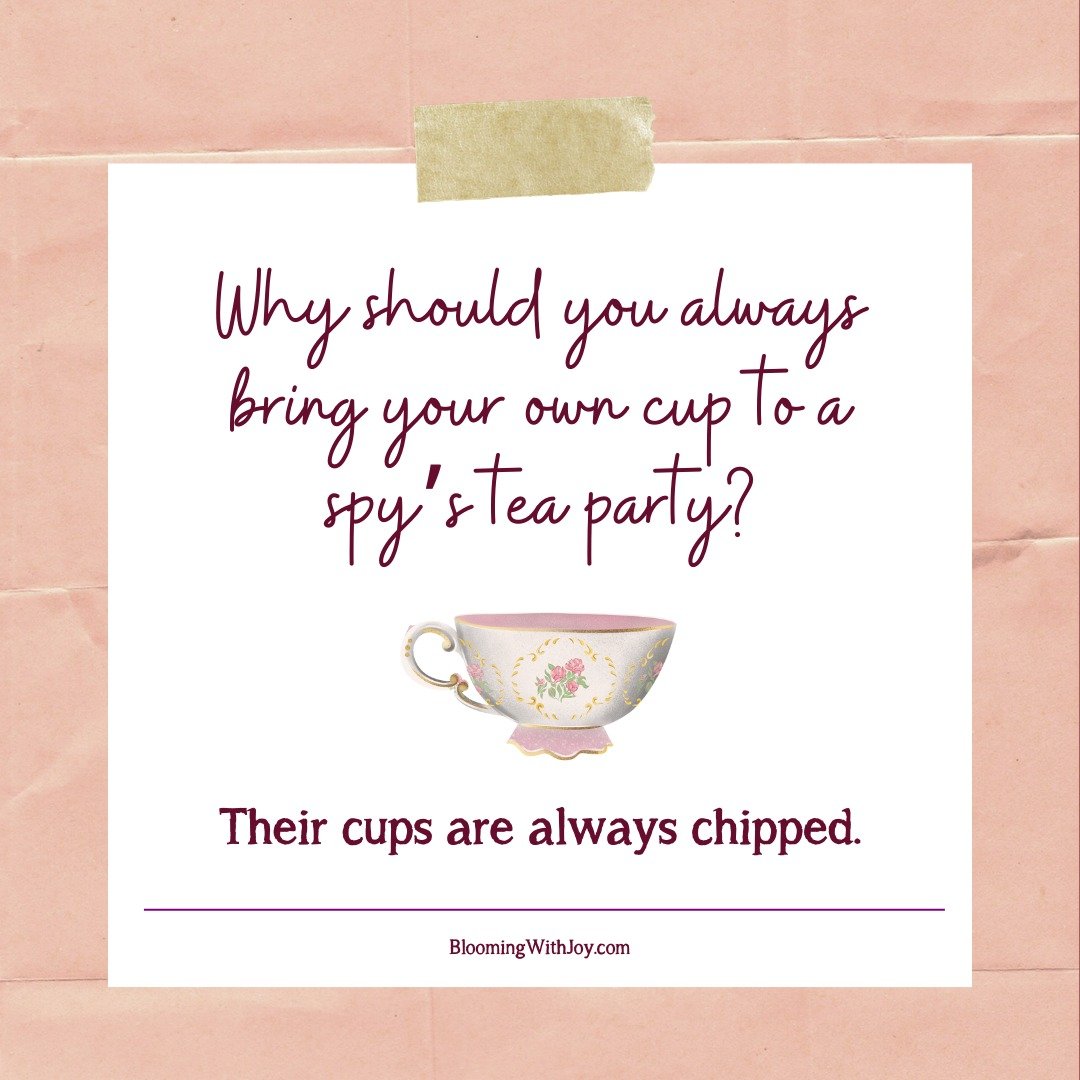 TeaJoke Blooming With Joy