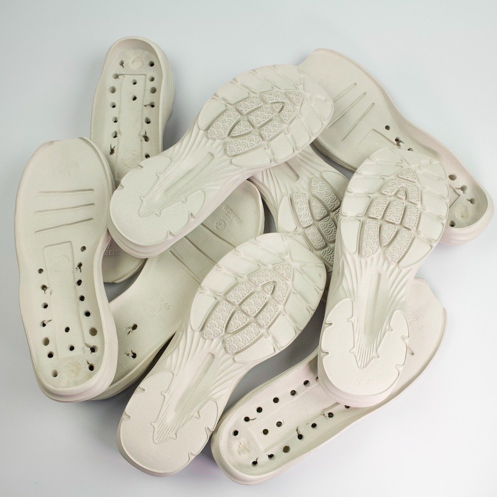 Compression Molded EVA Midsole (RISE) BLOOM Sustainable Materials