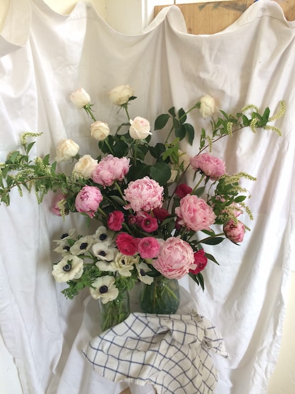 Blooms By The Box Turned into Fine Art By Live Event Painter