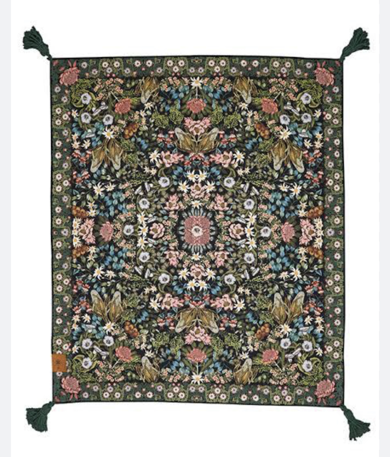 Wandering Folk Picnic rug Blooms of Bowral