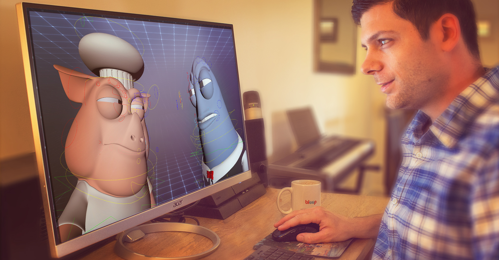 Making an Animated Short Film The Making of Tasteful Bloop Animation