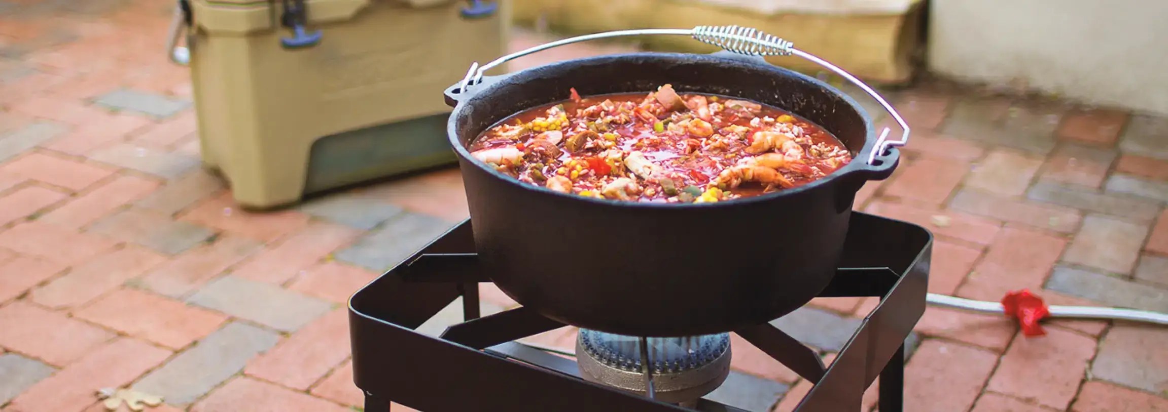 Bayou Classic 44 qt. Turkey Fryer Kit Blossman Gas