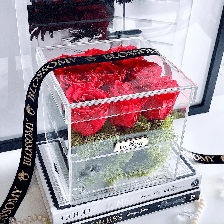 Niner Rose Acrylic Box BLOSSOMY