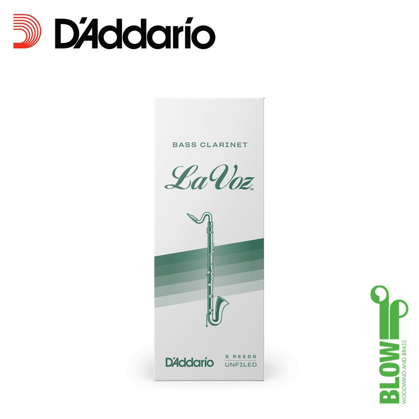D'Addario La Vos Bass Reeds Box of 5 Price Only)