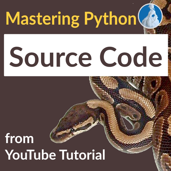 Mastering Python Source Code Blue