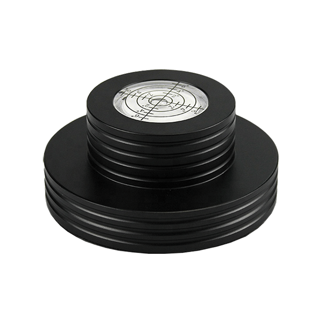 Record Stabilizer. With level. Record stabilizing clamp with precision level